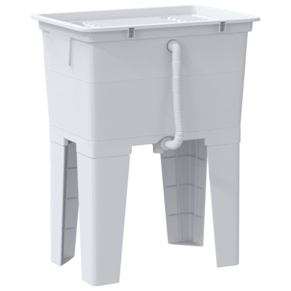 fehér gyanta mosókád 59 x 41 x 75 cm