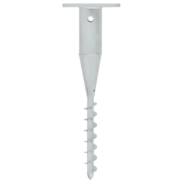 acél beépített napernyő talp rúddal 16 x 16 x 52 cm