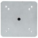 acél beépített napernyő talp rúddal 16 x 16 x 52 cm