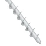 acél beépített napernyő talp rúddal 16 x 16 x 52 cm