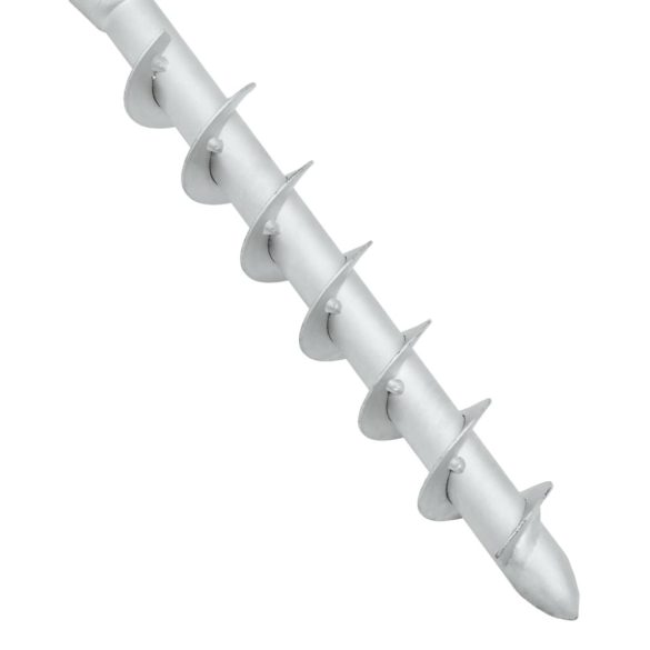 acél beépített napernyő talp rúddal 16 x 16 x 52 cm