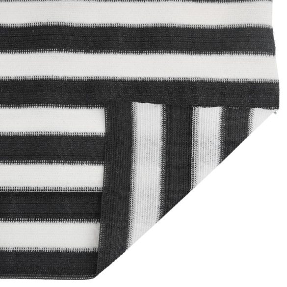 antracitszürke és fehér HDPE belátásgátló háló 1,2x25 m 75 g/m²