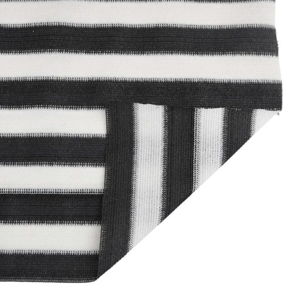 antracitszürke és fehér HDPE belátásgátló háló 1,5x25 m 75 g/m²