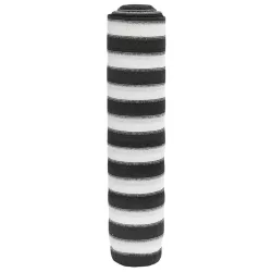   antracitszürke és fehér HDPE belátásgátló háló 1,5x50 m 75 g/m²