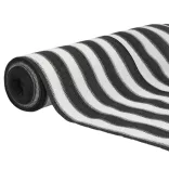 antracitszürke és fehér HDPE belátásgátló háló 1,8x25 m 75 g/m²
