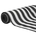 antracitszürke és fehér HDPE belátásgátló háló 1,8x50 m 75 g/m²