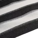 antracitszürke és fehér HDPE belátásgátló háló 1,8x50 m 75 g/m²