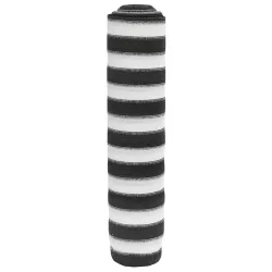   antracitszürke és fehér HDPE belátásgátló háló 2 x 10 m 75 g/m²
