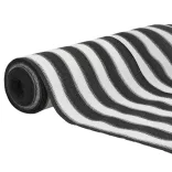 antracitszürke és fehér HDPE belátásgátló háló 3,6x10 m 75 g/m²