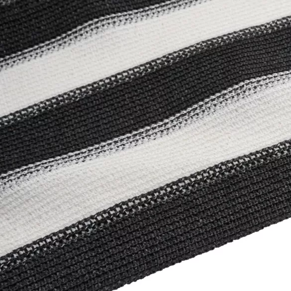 antracitszürke és fehér HDPE belátásgátló háló 1,5x50m 150 g/m²