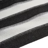 antracitszürke és fehér HDPE belátásgátló háló 1,8x10m 150 g/m²