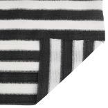 antracitszürke és fehér HDPE belátásgátló háló 1,5x25m 195 g/m²