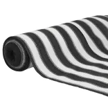 antracitszürke és fehér HDPE belátásgátló háló 1,8x50m 195 g/m²