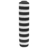 antracitszürke és fehér HDPE belátásgátló háló 2 x 10m 195 g/m²