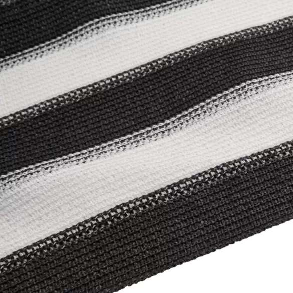 antracitszürke és fehér HDPE belátásgátló háló 2 x 50m 195 g/m²