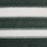 zöld és fehér HDPE belátásgátló háló 1,5 x 25 m 195 g/m²