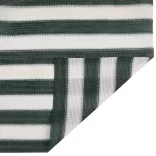 zöld és fehér HDPE belátásgátló háló 1,8 x 10 m 195 g/m²
