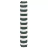 zöld és fehér HDPE belátásgátló háló 1,8 x 25 m 195 g/m²