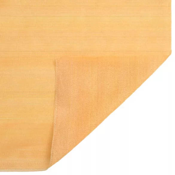 homokszínű HDPE belátásgátló háló 1 x 10 m 150 g/m²