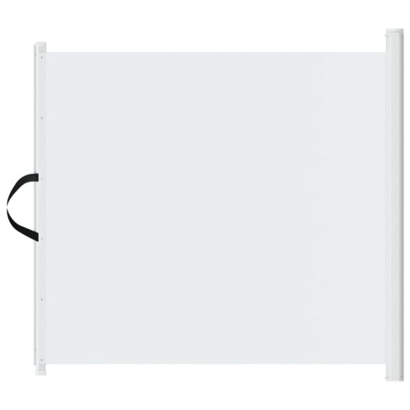 behúzható fehér kisállatkapu 82,5 x 125 cm