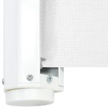 behúzható fehér kisállatkapu 82,5 x 125 cm