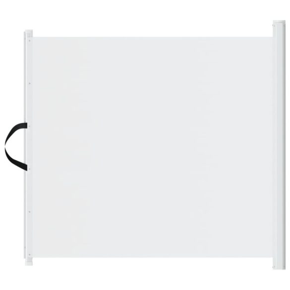 fehér behúzható kisállatkapu 117,5 x 125 cm