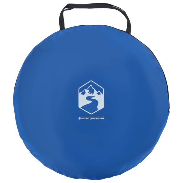 azúrkék vízálló felugró strandsátor