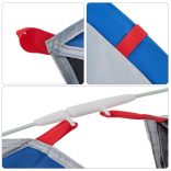 azúrkék vízálló felugró strandsátor