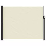 krémszínű behúzható oldalsó napellenző 160 x 300 cm