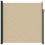 bézs behúzható oldalsó napellenző 200 x 300 cm