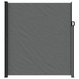 antracitszürke behúzható oldalsó napellenző 220 x 300 cm