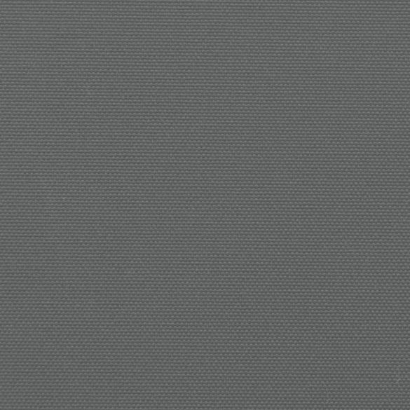 antracitszürke behúzható oldalsó napellenző 120 x 500 cm