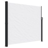 fehér behúzható oldalsó napellenző 180 x 500 cm