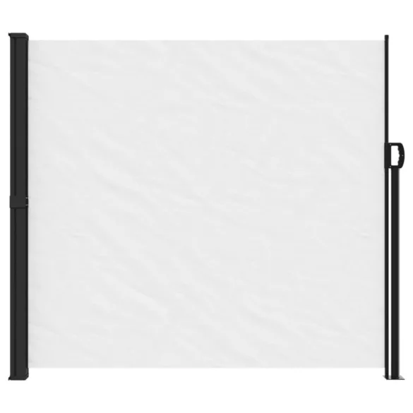 fehér behúzható oldalsó napellenző 180 x 500 cm