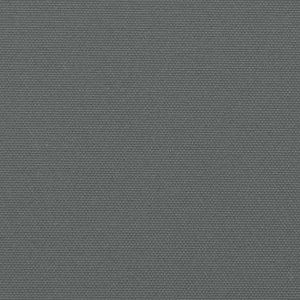 antracitszürke behúzható oldalsó napellenző 180 x 500 cm