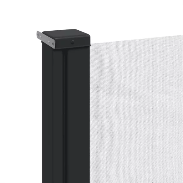 fehér behúzható oldalsó napellenző 220 x 500 cm