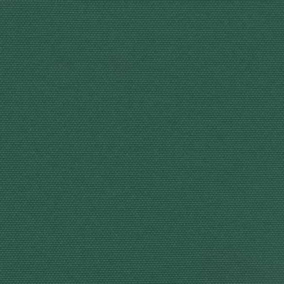 sötétzöld behúzható oldalsó napellenző 160 x 600 cm