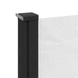 fehér behúzható oldalsó napellenző 180 x 600 cm