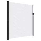 fehér behúzható oldalsó napellenző 220 x 600 cm