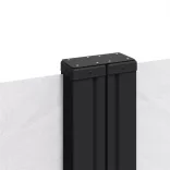 fehér behúzható oldalsó napellenző 100 x 600 cm