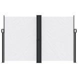 fehér behúzható oldalsó napellenző 160 x 600 cm