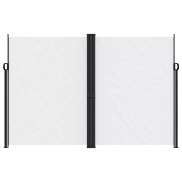 fehér behúzható oldalsó napellenző 220 x 600 cm