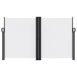 fehér behúzható oldalsó napellenző 140 x 1000 cm