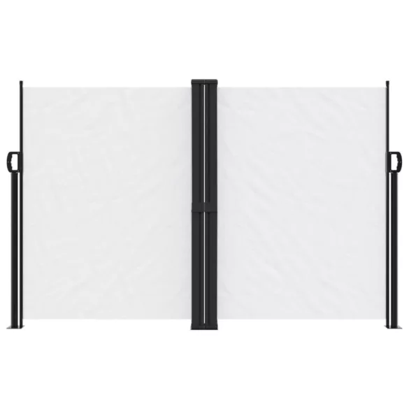 fehér behúzható oldalsó napellenző 160x1000 cm
