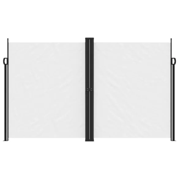 fehér behúzható oldalsó napellenző 200 x 1000 cm