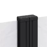 fehér behúzható oldalsó napellenző 200 x 1000 cm