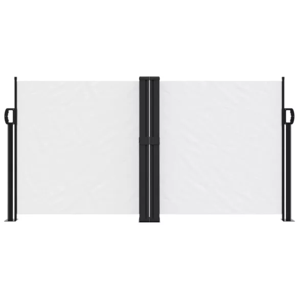fehér behúzható oldalsó napellenző 120 x 1200 cm