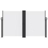 fehér behúzható oldalsó napellenző 140x1200 cm