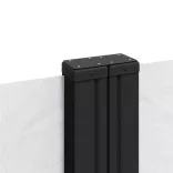 fehér behúzható oldalsó napellenző 140x1200 cm