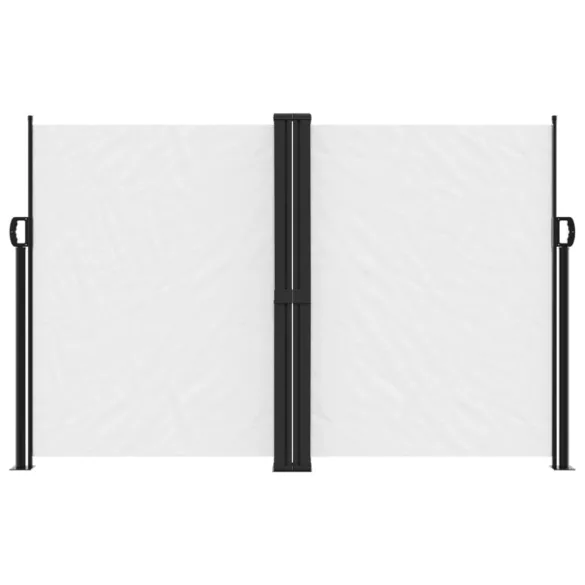 fehér behúzható oldalsó napellenző 160 x 1200 cm